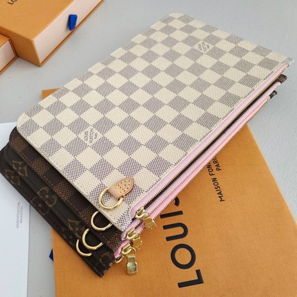 Louis Vuitton Neverfull Pochete Damier Azur - Picture 2 of 14